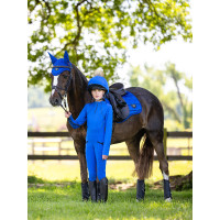 Almofada de sela LeMieux Loire Square mista Benetton Azul Almofada de sela LeMieux Loire Square mista Benetton Azul