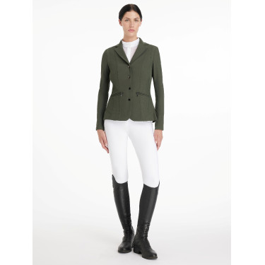 Casaco de competição LeMieux Mesh Jessica Verde pinho