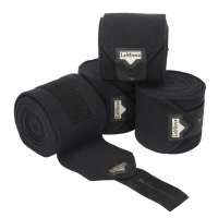 Bandagens de polo LeMieux Elevate Preto Bandagens de polo LeMieux Elevate Preto