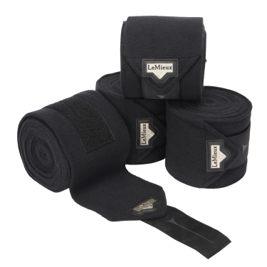 Bandagens de polo LeMieux Elevate Preto