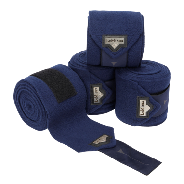 Bandagens de polo LeMieux Elevate Marinho Azul-marinho
