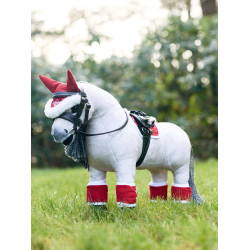 Conjunto de Natal Toy Pony LeMieux Chilli Vermelho