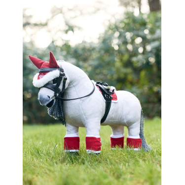 Conjunto de Natal Toy Pony LeMieux Chilli Vermelho