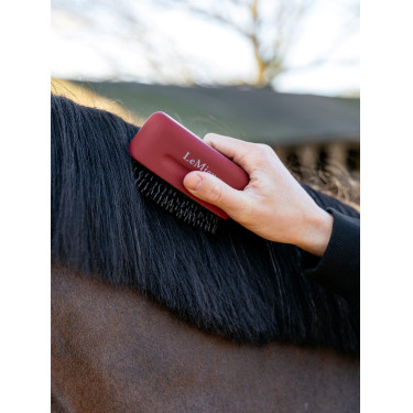 Pente desembaraçador LeMieux para crina Vermelho
