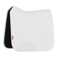 Tapete de dressage LeMieux moldado ProForm Branco