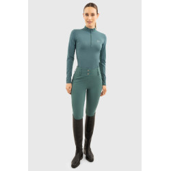 Polo Técnico Harcour Tess feminino Pavão Azul Polo Técnico Harcour Tess feminino Pavão Azul