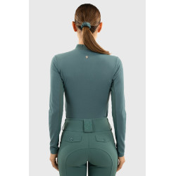 Polo Técnico Harcour Tess feminino Pavão Azul Polo Técnico Harcour Tess feminino Pavão Azul