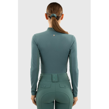 Polo Técnico Harcour Tess feminino Pavão Azul Polo Técnico Harcour Tess feminino Pavão Azul