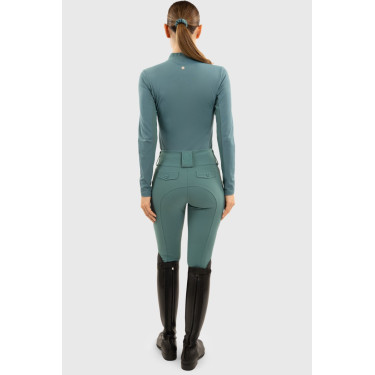 Polo Técnico Harcour Tess feminino Pavão Azul Polo Técnico Harcour Tess feminino Pavão Azul