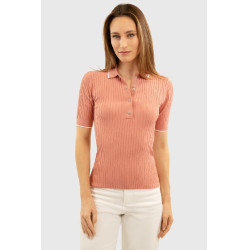 Polo Harcour Bethanie mulher Rosa aurora Polo Harcour Bethanie mulher Rosa aurora