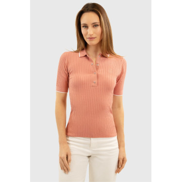 Polo Harcour Bethanie mulher Rosa aurora Polo Harcour Bethanie mulher Rosa aurora
