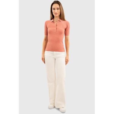 Polo Harcour Bethanie mulher Rosa aurora Polo Harcour Bethanie mulher Rosa aurora