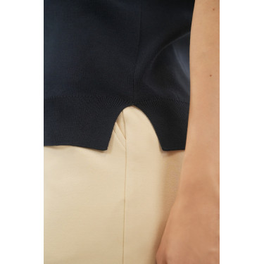 Polo Harcour Babeth feminino Marinho Azul-marinho Polo Harcour Babeth feminino Marinho Azul-marinho