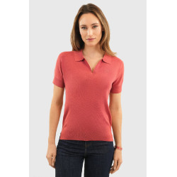 Polo Harcour Babeth feminino Toranja Rosa