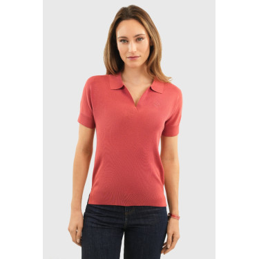 Polo Harcour Babeth feminino Toranja Rosa