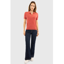 Polo Harcour Babeth feminino Toranja Rosa