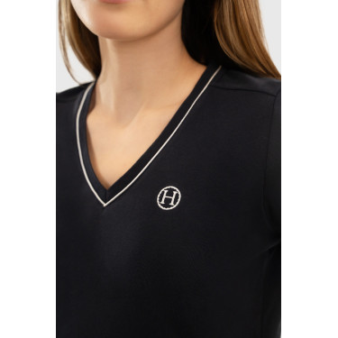 T-shirt Harcour Berenice mulher Marinho Azul-marinho