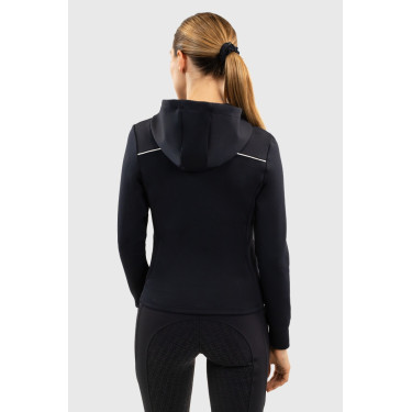 Casaco Moletom com Zíper Harcour Bryssea Marinho Azul-marinho Casaco Moletom com Zíper Harcour Bryssea Marinho Azul-marinho