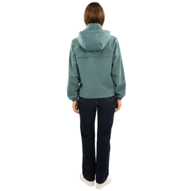 Casaco Harcour Boreal feminino Pavão Azul