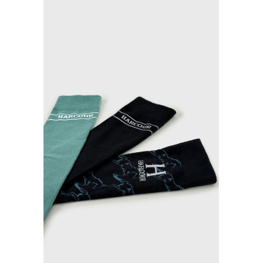 Meias Harcour Beeges Pavão / azul-marinho / jump azul-marinho