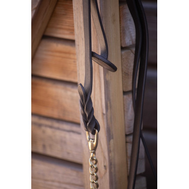 Longe de apresentação 2,25 m Paddock Sport Preto