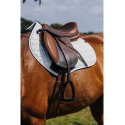 Almofada de sela Equithème Eclat Branco