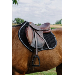 Almofada de sela Equithème Eclat Preto Almofada de sela Equithème Eclat Preto