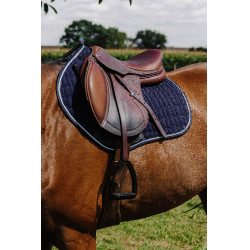 Almofada de sela Equithème Eclat Marinho Azul-marinho Almofada de sela Equithème Eclat Marinho Azul-marinho