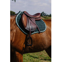 Almofada de sela Equithème Eclat Verde