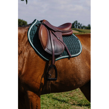 Almofada de sela Equithème Eclat Verde