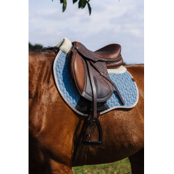 Almofada de sela Equithème Dinard Azul céu