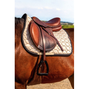 Almofada de sela Equithème Pretty Bege
