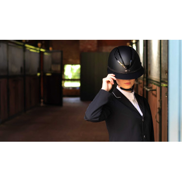 Galão removível para capacete Lami-Cell Strass Preto