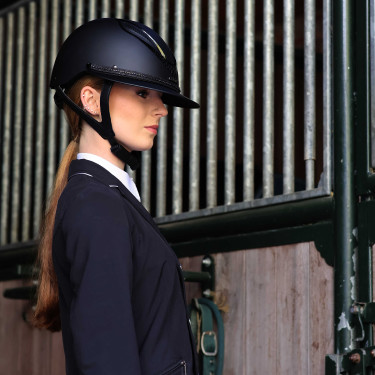 Galão removível para capacete Lami-Cell Strass Preto