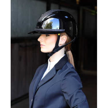 Galão removível para capacete Lami-Cell Glitter Preto