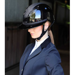 Galão removível para capacete Lami-Cell Glitter Preto