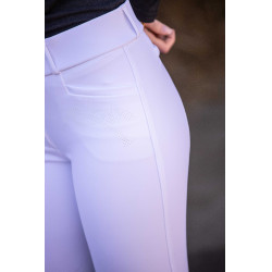 Calça de equitação Pénélope Majestic Branco Calça de equitação Pénélope Majestic Branco