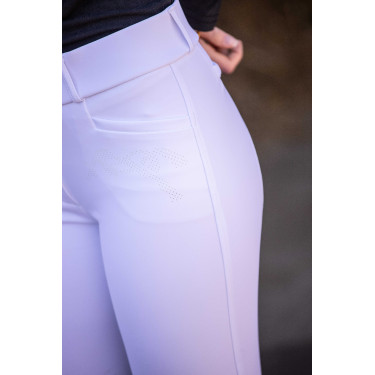 Calça de equitação Pénélope Majestic Branco Calça de equitação Pénélope Majestic Branco