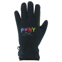 Luvas Equi-Kids PonyLove Preto