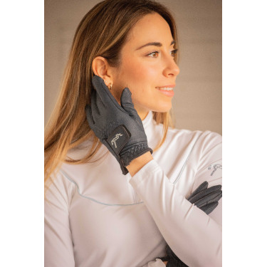 Luvas Eden by Pénélope Lyoni Marinho Azul-marinho