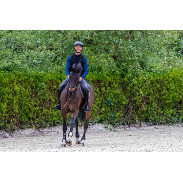 Colete térmico Equithème Charlie Preto