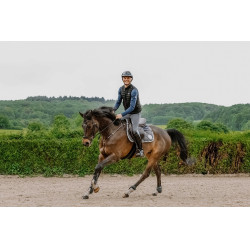 Colete térmico Equithème Charlie Preto