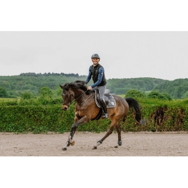 Colete térmico Equithème Charlie Preto