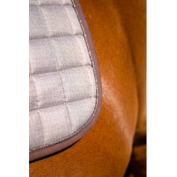 Almofada de sela Equithème Chic Castanho Almofada de sela Equithème Chic Castanho