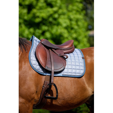 Almofada de sela Equithème Chic Azul Almofada de sela Equithème Chic Azul