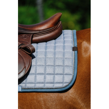 Almofada de sela Equithème Chic Azul Almofada de sela Equithème Chic Azul