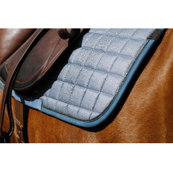 Almofada de sela Equithème Chic Azul Almofada de sela Equithème Chic Azul
