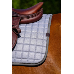 Almofada de sela Equithème Chic Cinzento Almofada de sela Equithème Chic Cinzento