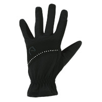 Luvas Equithème Strass Preto
