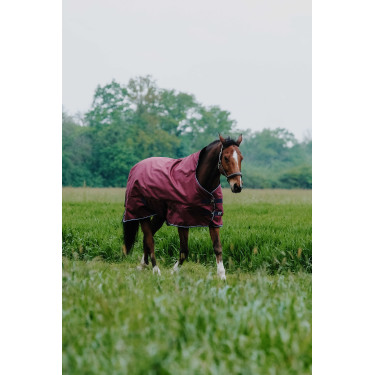 Cobertura Equithème TYREX 1200D High Neck Bordéus Bordô Cobertura Equithème TYREX 1200D High Neck Bordéus Bordô